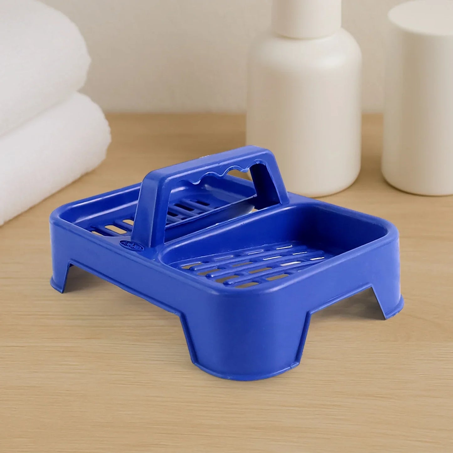 Double Soap Dish Stand – 1 Pc - Home Improvement