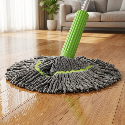 Self-Twisting Rotating Mop