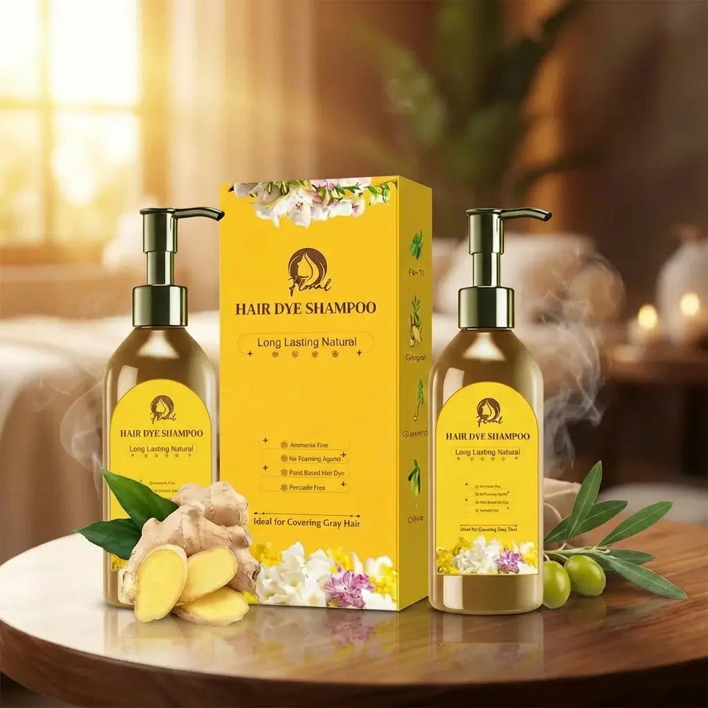 Long Lasting Natural Hair Dye Shampoo 100ML (Pack of 2)