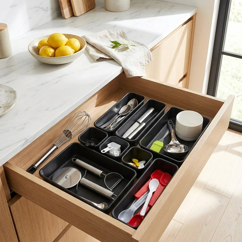 Interlocking Drawer Organizer Set