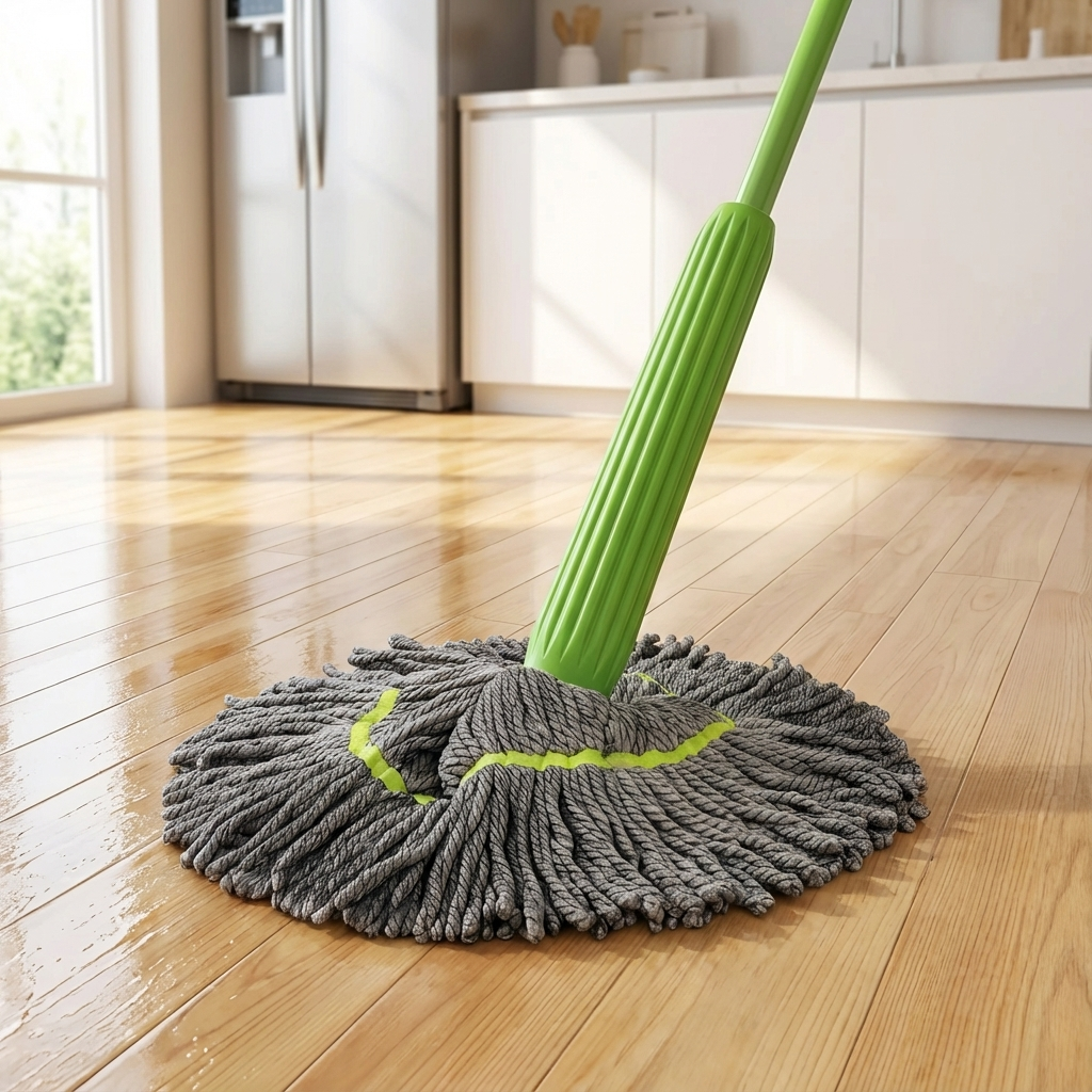 Self-Twisting Rotating Mop