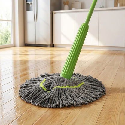 Self-Twisting Rotating Mop