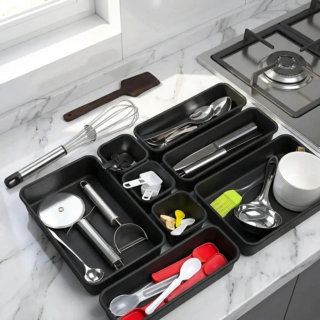 Interlocking Drawer Organizer Set