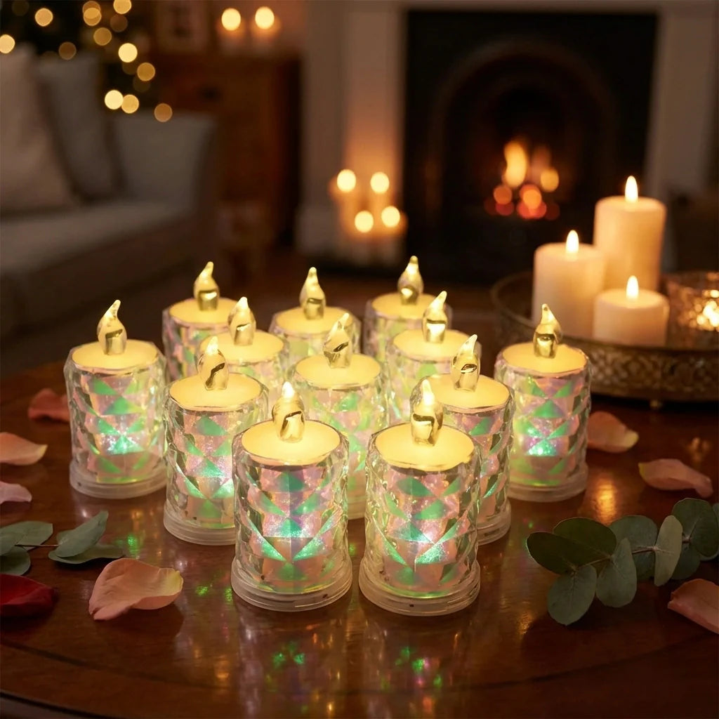 Flickering LED Tealight Candles