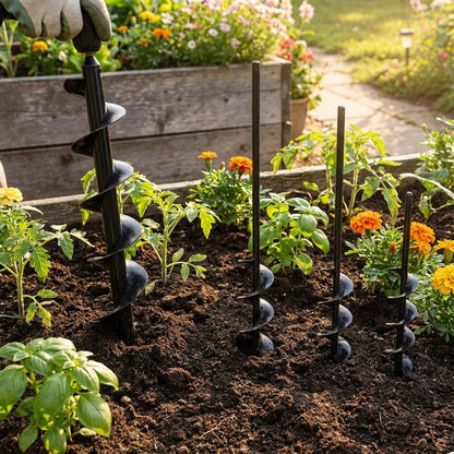 Spiral Hole Non Slip Earth Drill