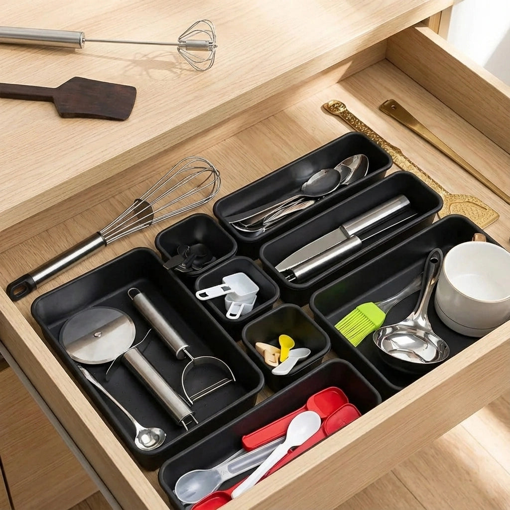 Interlocking Drawer Organizer Set