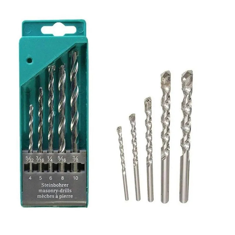 Drill Bit Set (Assorted 5 Piece) Hardware