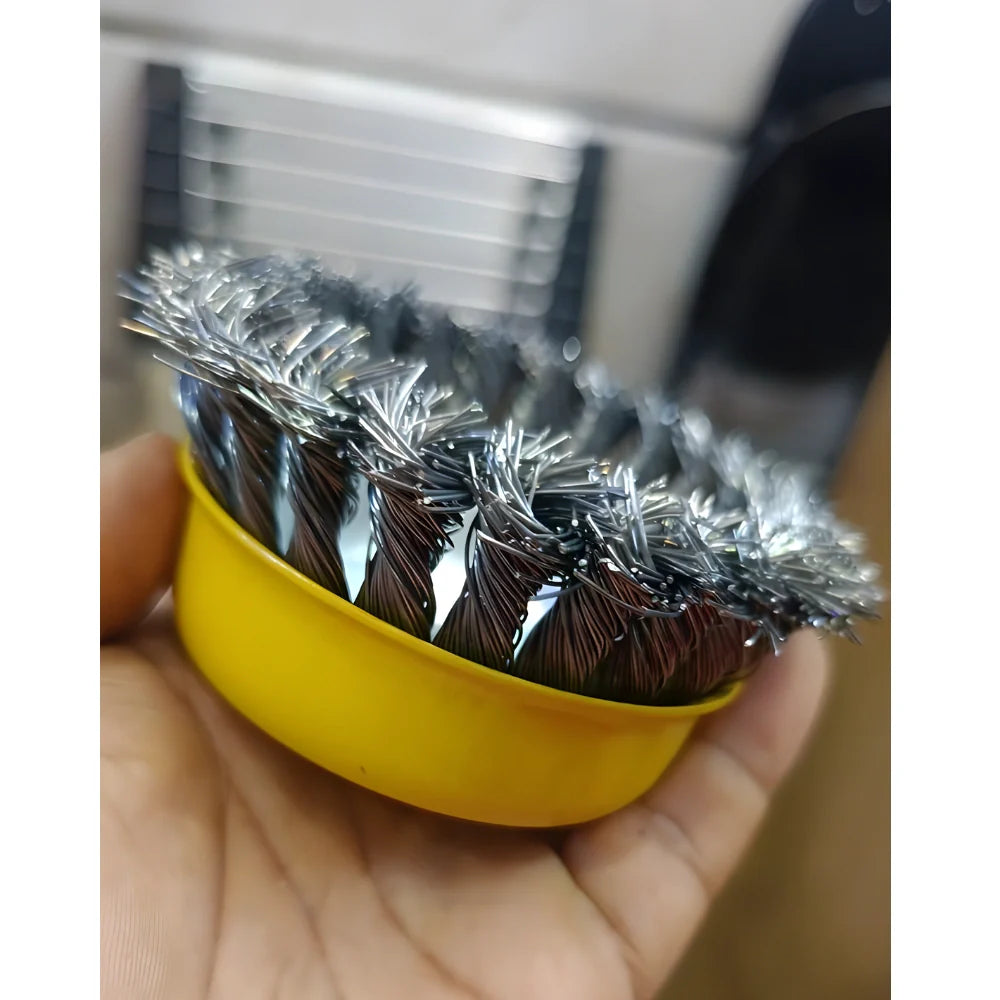 Drill Powered Wheel Brush