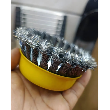 Drill Powered Wheel Brush