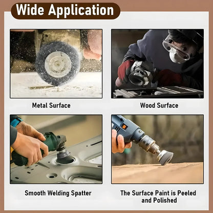 Drill Powered Wheel Brush