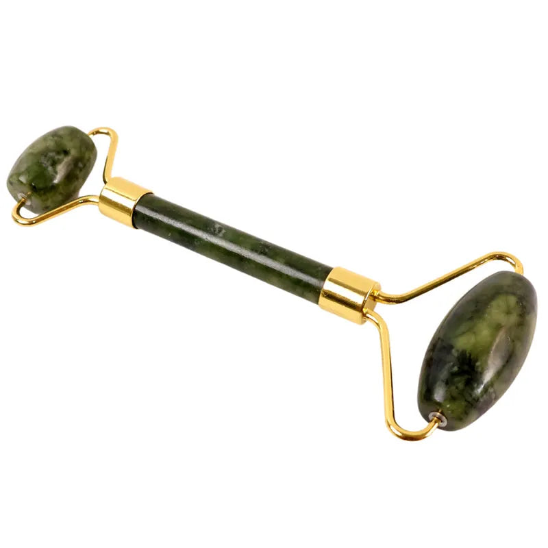 Best dual-headed jade facial massage roller (1 pc) - manual tools | 2025 | fast shipping