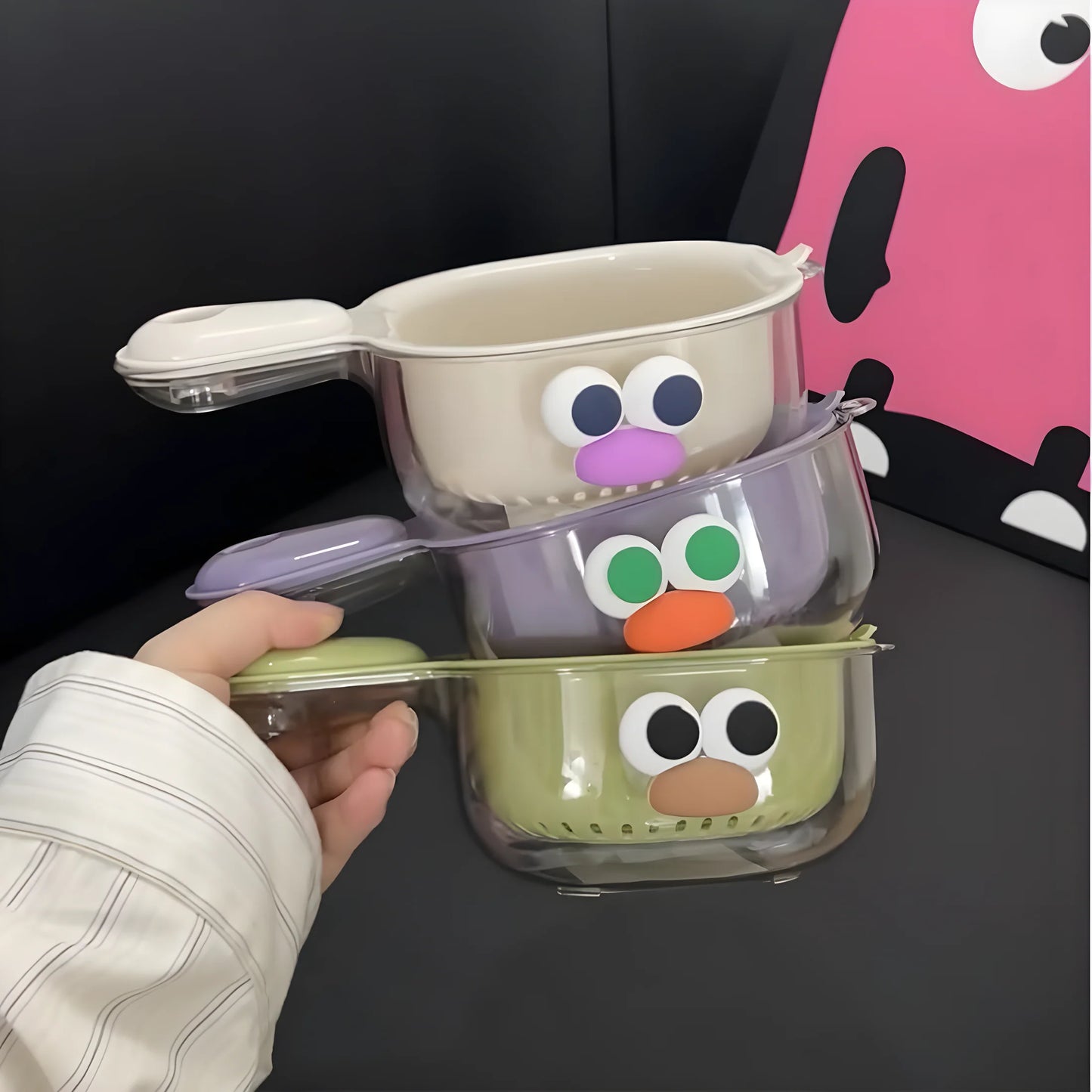 Dual Layer Strainer Basket Kitchenware