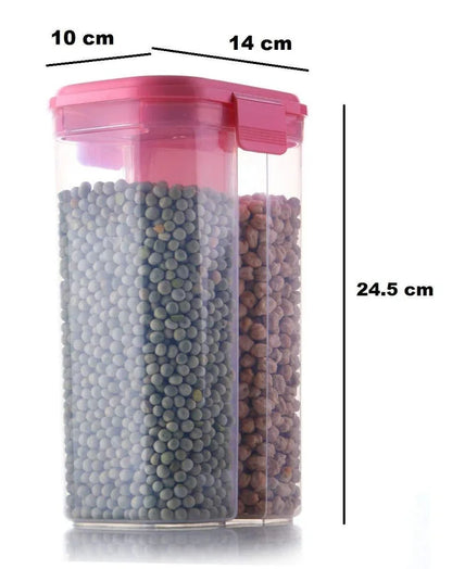 Best dual section airtight container - food storage containers | 2025 | fast shipping