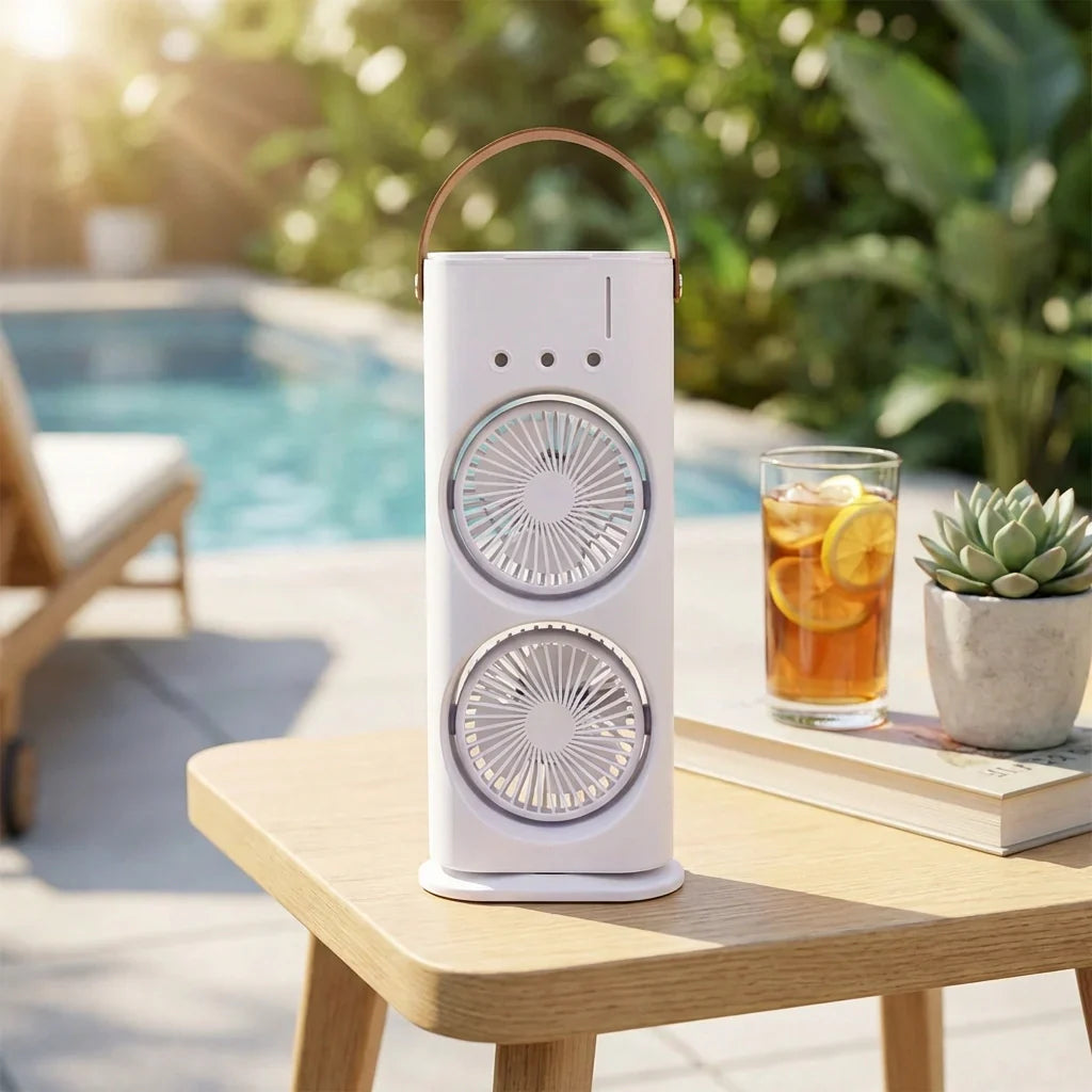Best dual spray cooling fan - desk & pedestal fans | 2026 | fast shipping