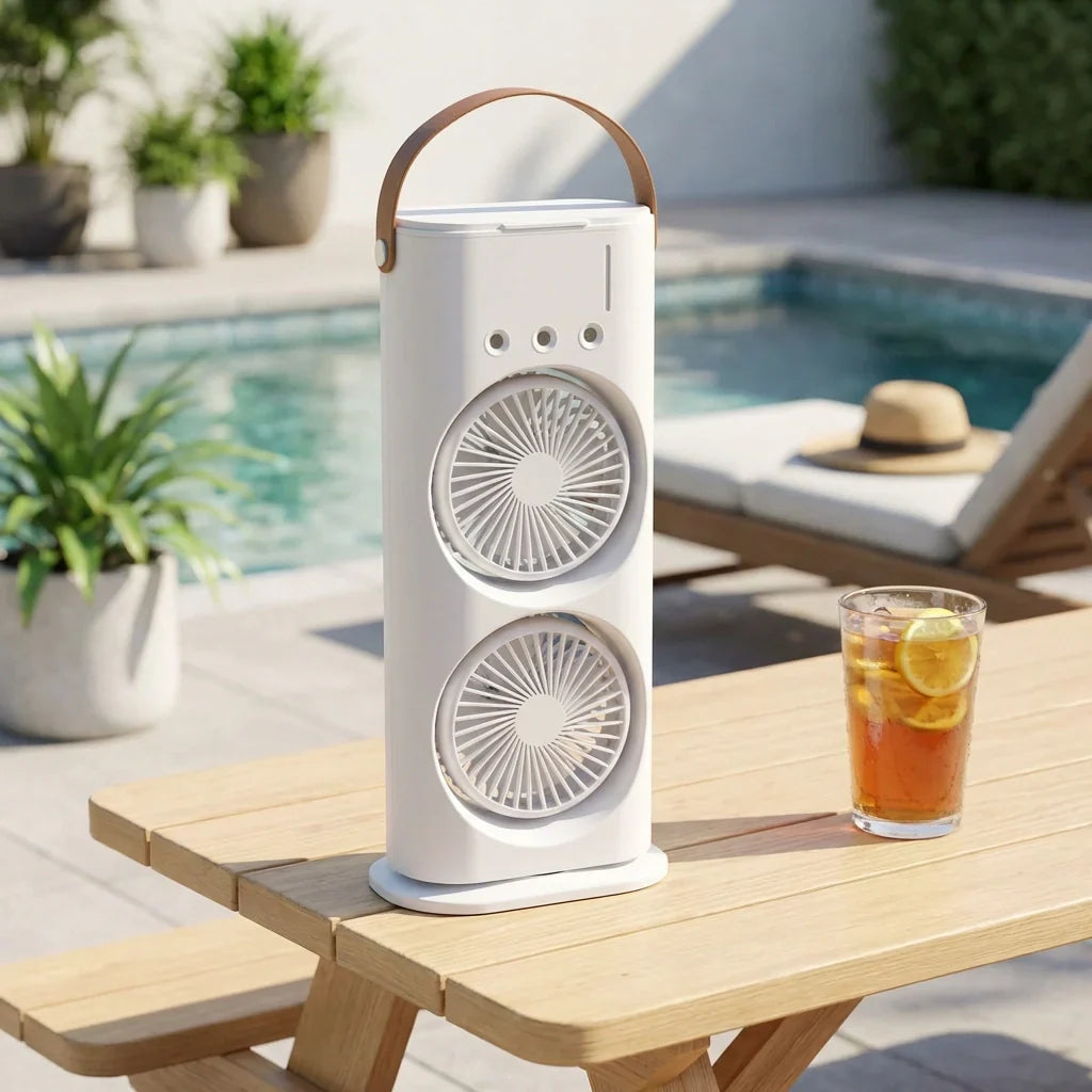 Best dual spray cooling fan - desk & pedestal fans | 2026 | fast shipping