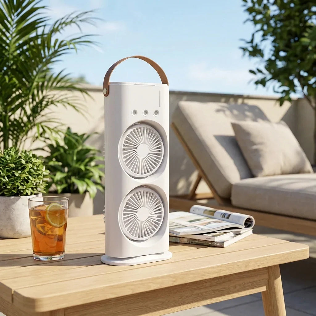 Best dual spray cooling fan - desk & pedestal fans | 2026 | fast shipping