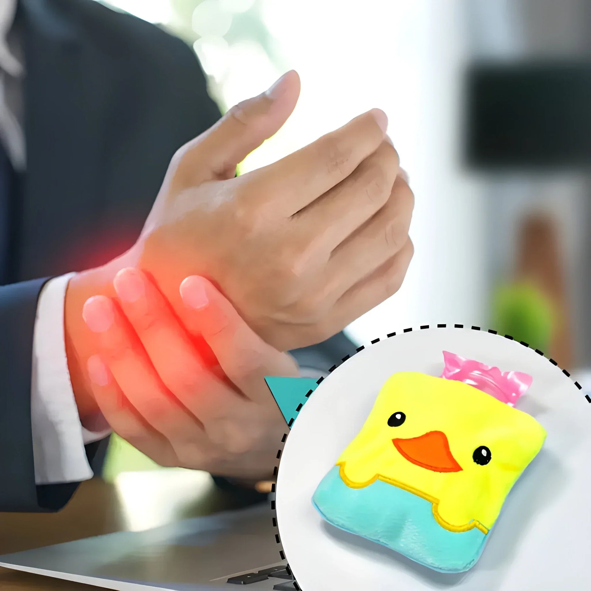 Duck Hot Water Bottle - Health & Personal Care