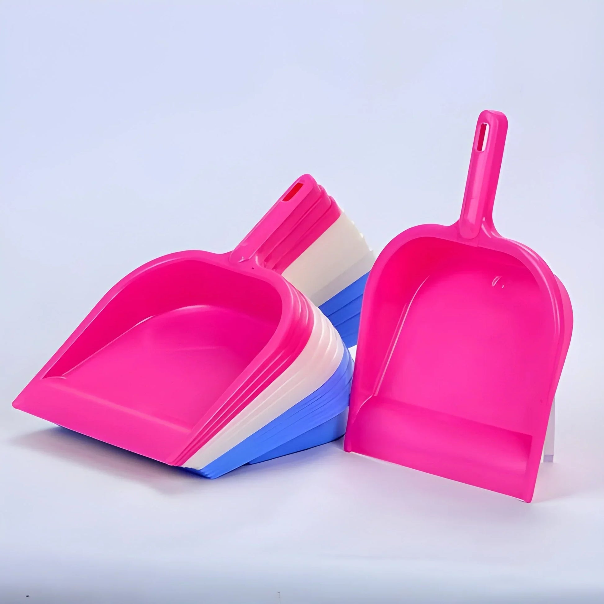 Durable Multi Surface Plastic Dustpan With Handle - Industrial & Scientific