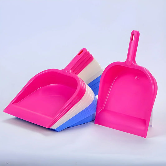 Durable Multi Surface Plastic Dustpan With Handle - Industrial & Scientific