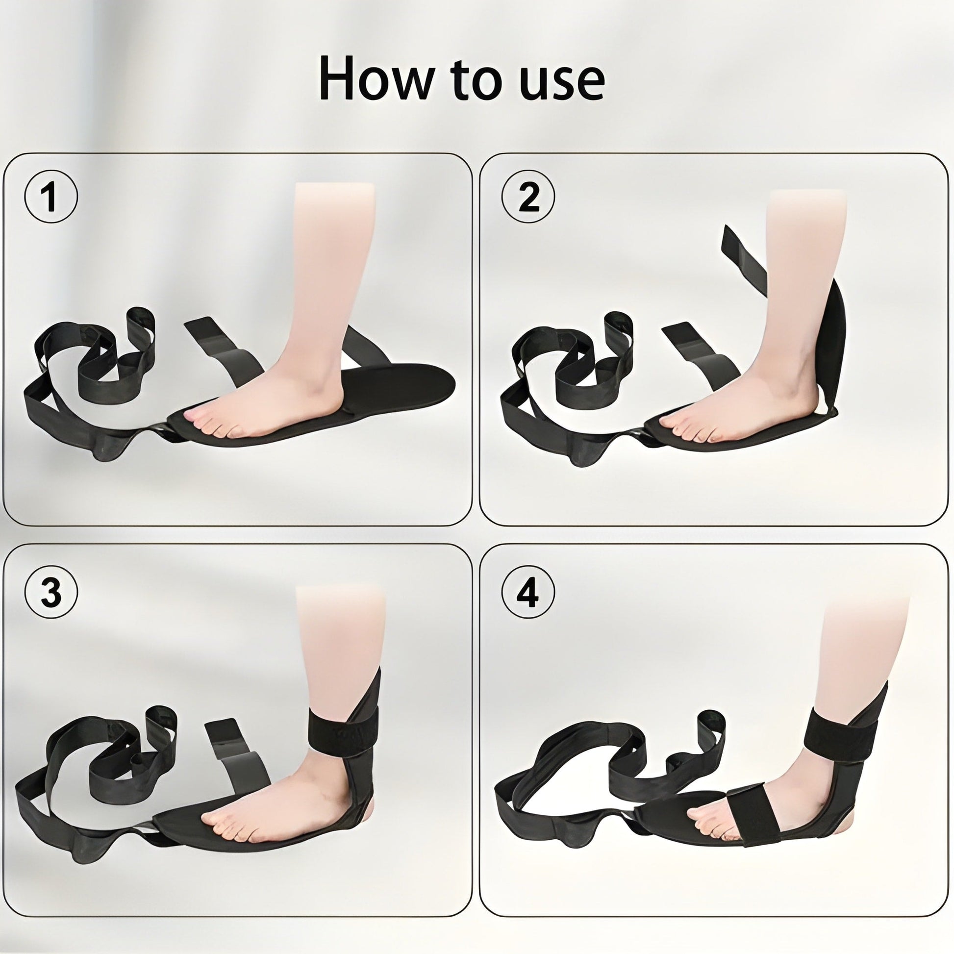 Durable yoga stretching strap