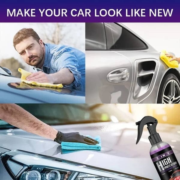 Hydrophobic Polish Nano Coating Agent Car Scratch Spray Cars Polishing(Pack of 2)