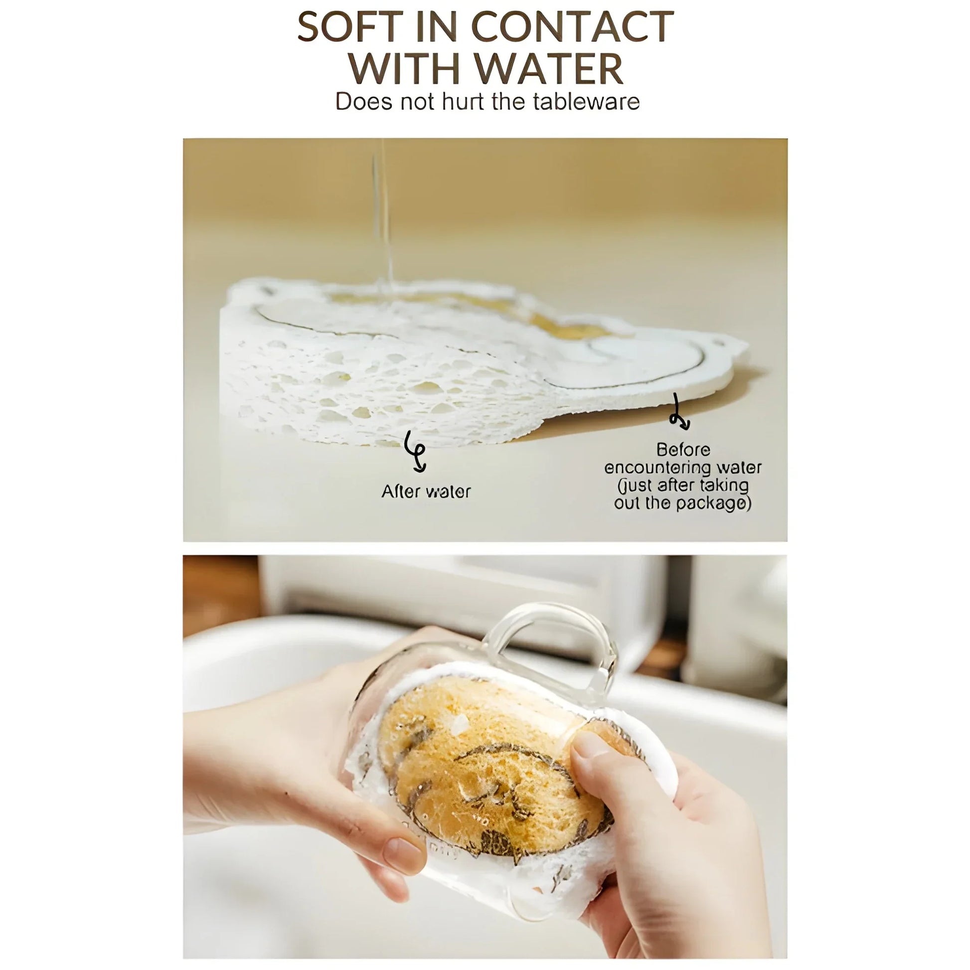 Best eco wood pulp scouring sponge - cleaning brushes | 2025 | fast shipping