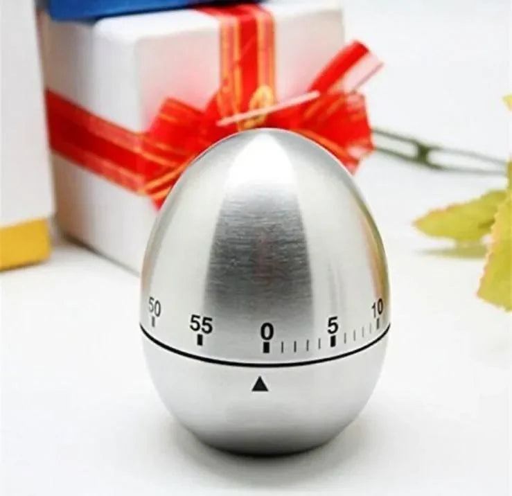 Egg Shaped Stainless Steel Timer Kitchenware