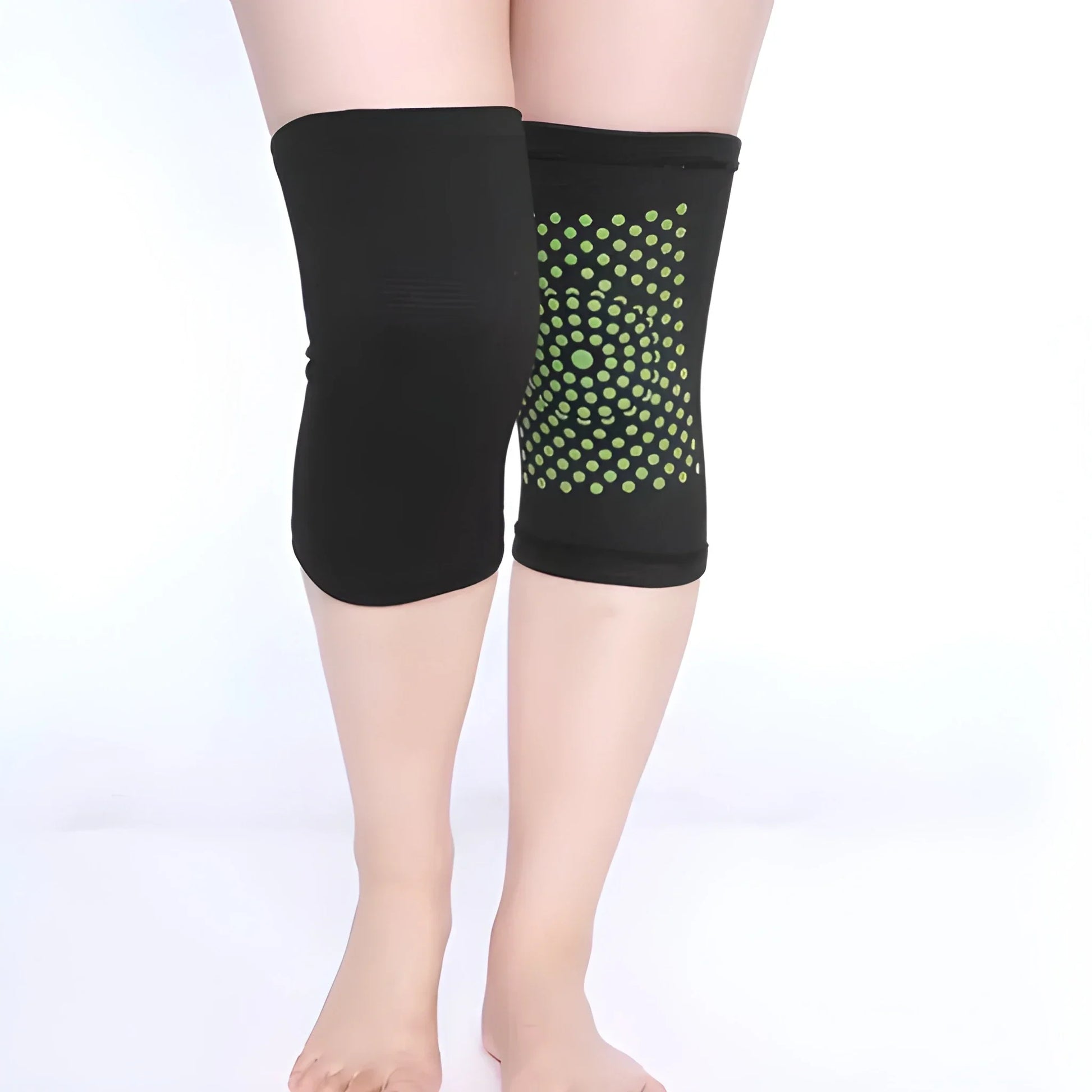 Elastic Warming Knee Brace Pair