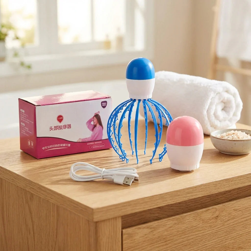 Best electric octopus scalp massager - massagers | 2026 | fast shipping