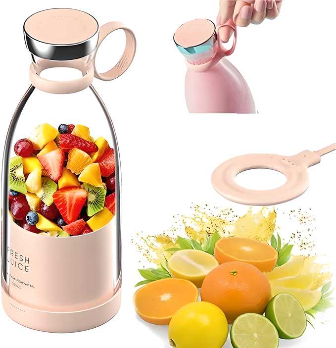 Electric Portable Mini Juicer Bottle