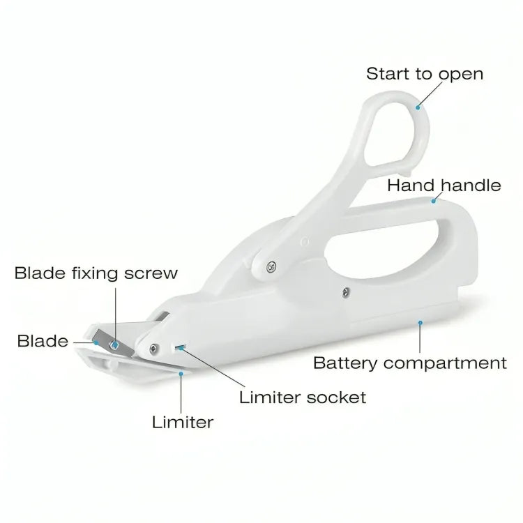 Electric Scissors Shears Fabric Sewing Cutting Machine