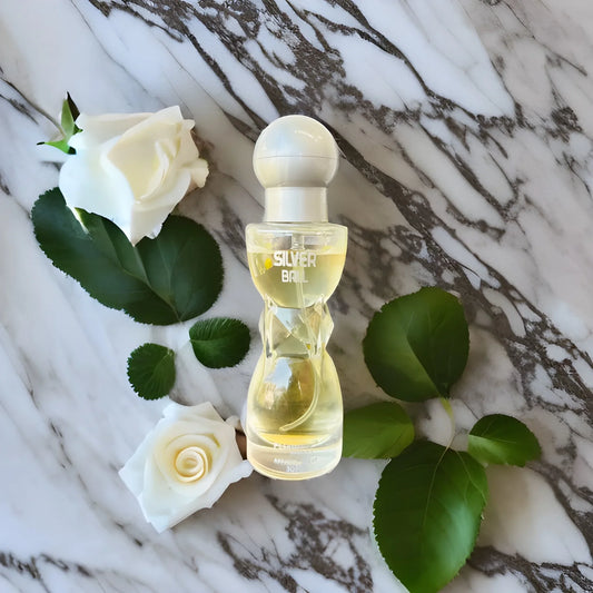 Elegant Silver Ball Perfume