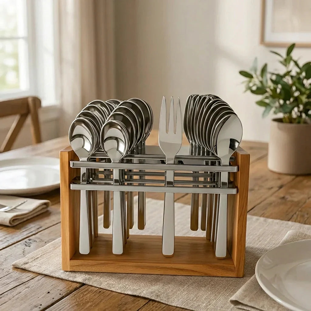 Best elegant stainless steel cutlery set - flatware sets | 2026 | fast shipping