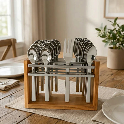 Best elegant stainless steel cutlery set - flatware sets | 2026 | fast shipping