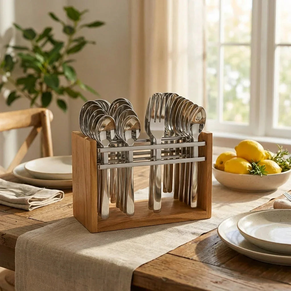 Best elegant stainless steel cutlery set - flatware sets | 2026 | fast shipping