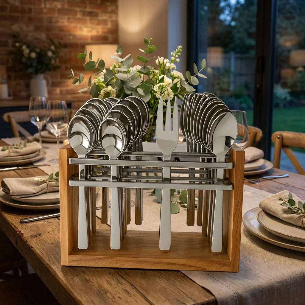 Best elegant stainless steel cutlery set - flatware sets | 2026 | fast shipping