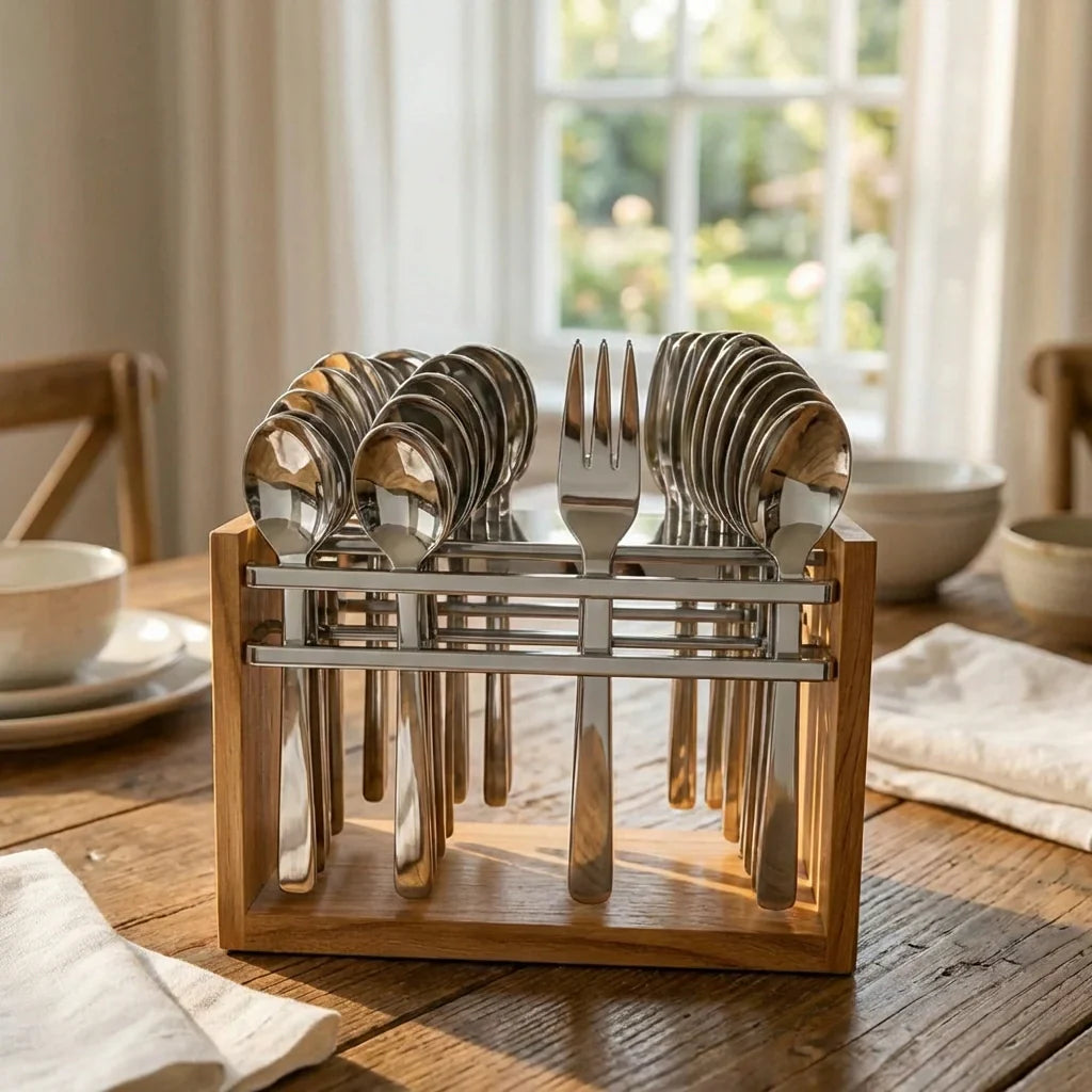 Best elegant stainless steel cutlery set - flatware sets | 2026 | fast shipping