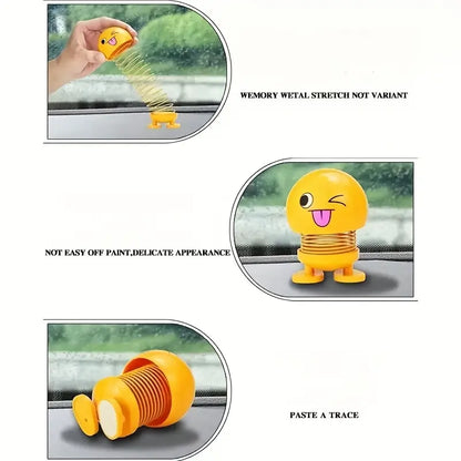 Emoticon Spring Doll - Car & Motorbike
