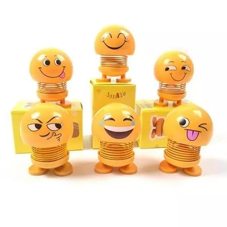Emoticon Spring Doll - Car & Motorbike