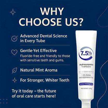 Enamel Restoring Hydroxyapatite Toothpaste