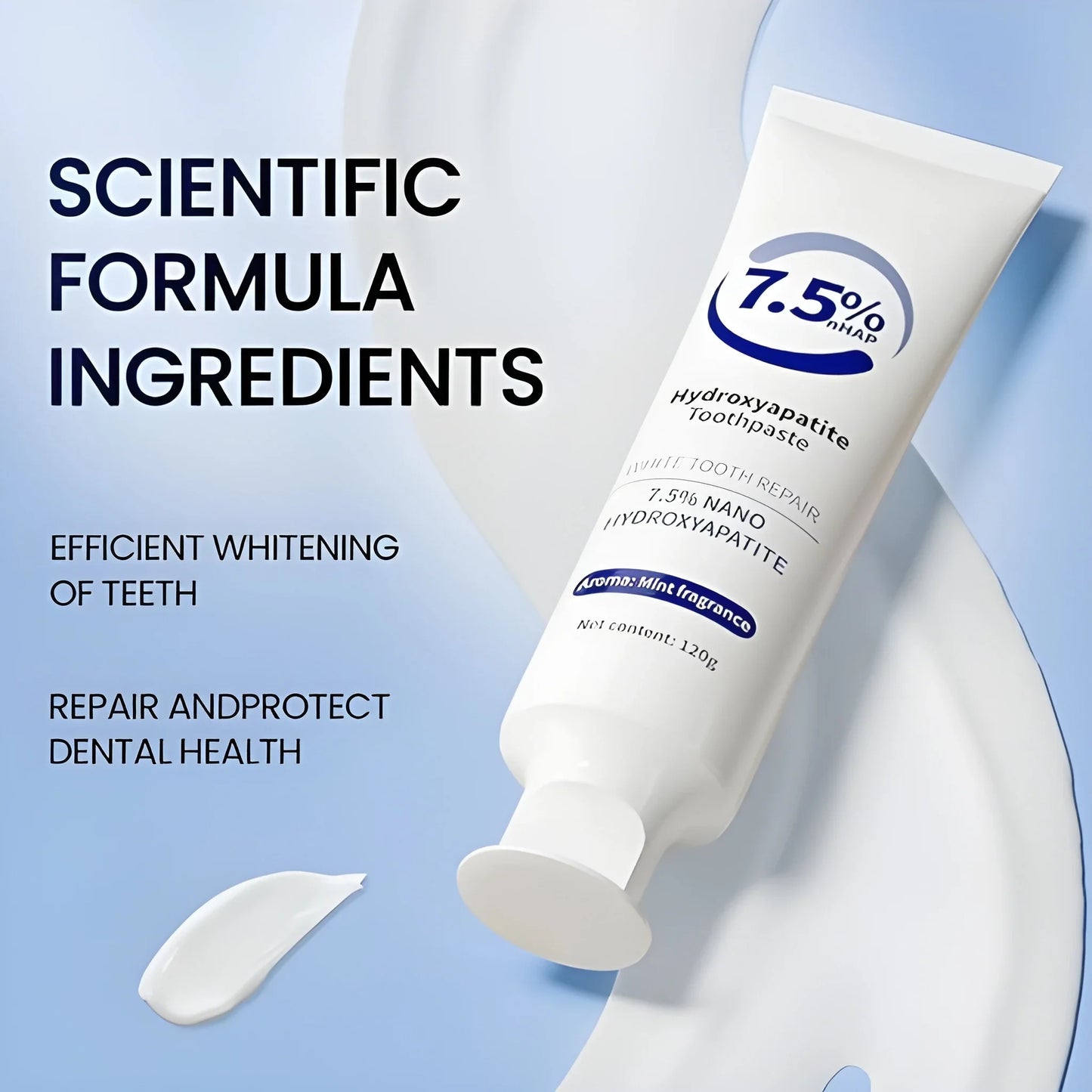 Enamel Restoring Hydroxyapatite Toothpaste