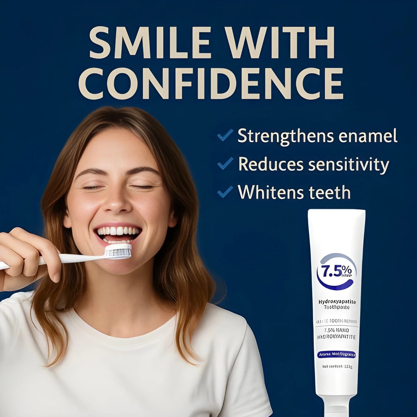 Enamel Restoring Hydroxyapatite Toothpaste