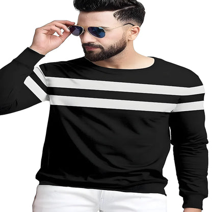 Essential Black Cotton Tees clothing