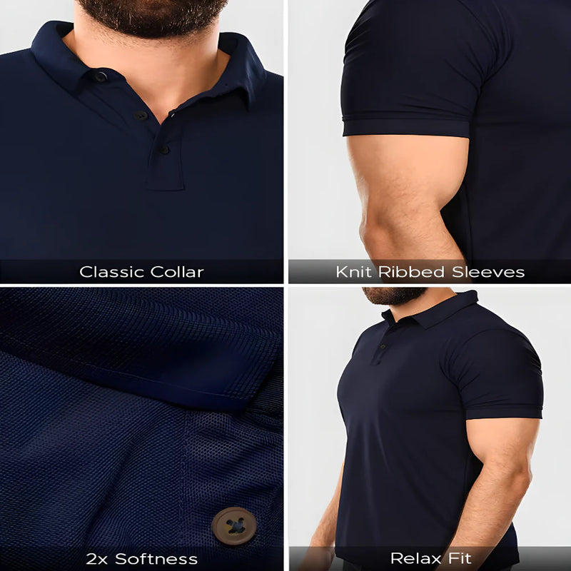 Regular Solid Polo T-Shirt Multicolor ( Pack Of 3 )