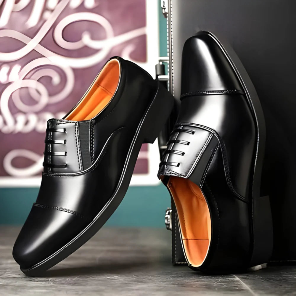 Executive Black Dress Shoes Shoes