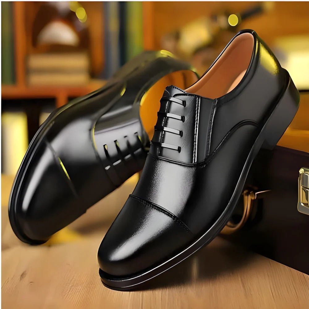 Executive Black Dress Shoes Shoes