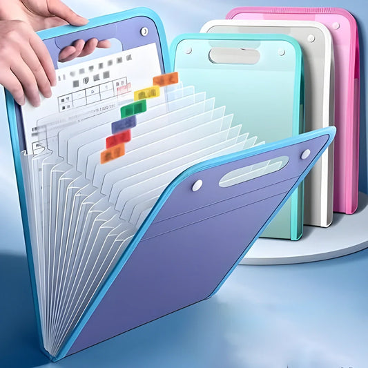 Expandable Document Organizer Folder