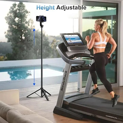 Extendable Flash 3 in 1 Selfie Stick Tripod with Bluetooth Remote