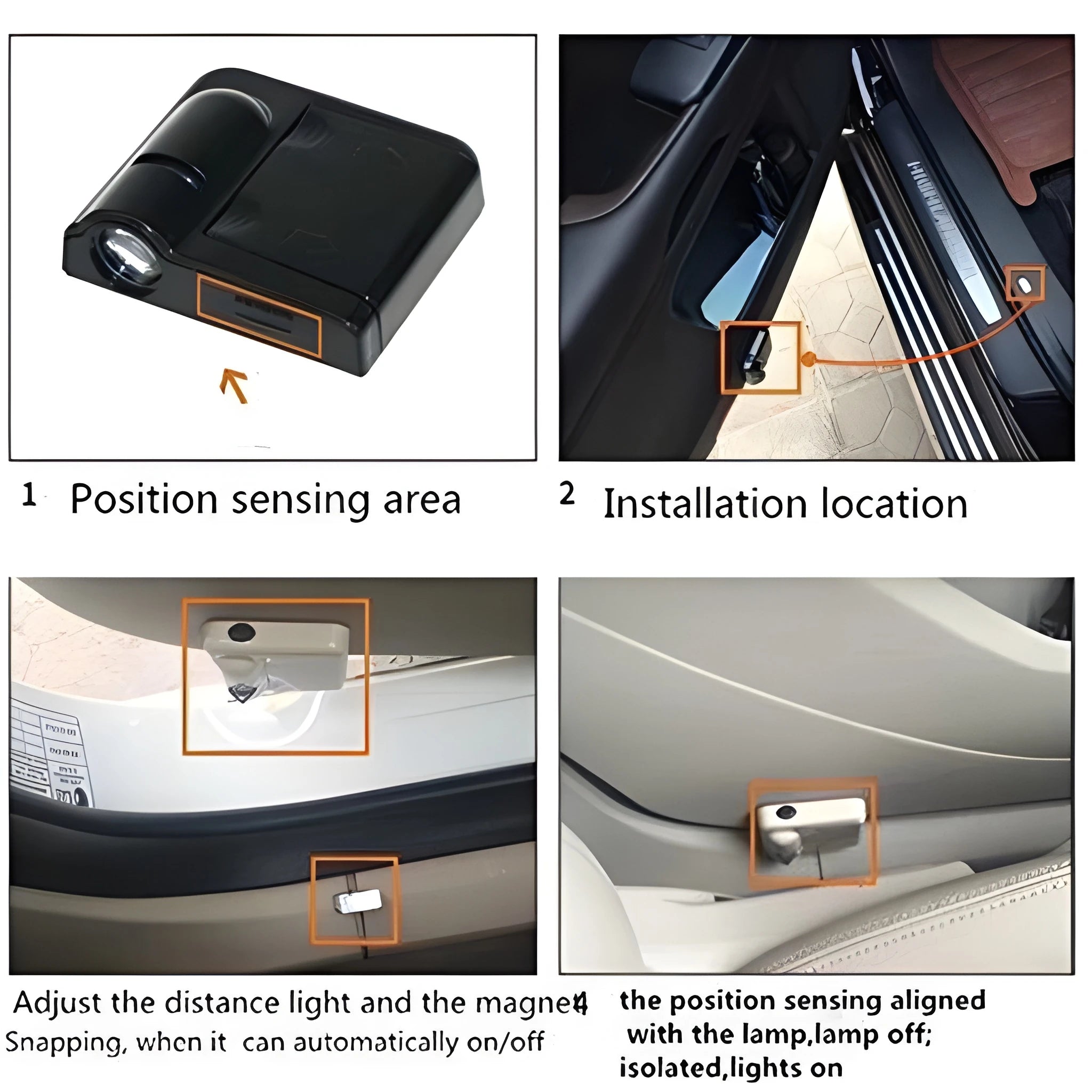 Wireless Car Door Projector