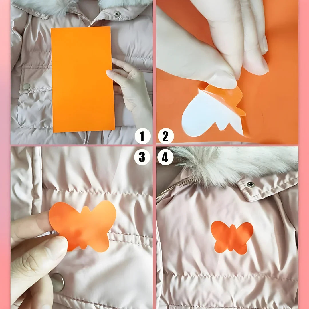 Fabric Patch Sticker (2 Sheets) Self Adhesive